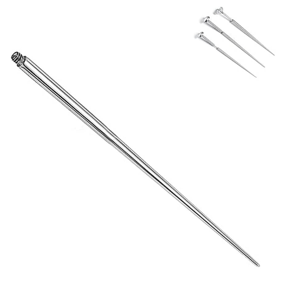 Surgical Steel Externally Threaded Piercing Taper - Cherry Diva