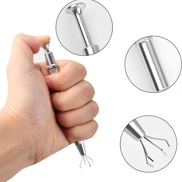 Cherry Diva Piercing Tools Push In Ball Pick Up Piercing Forceps