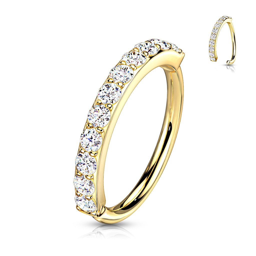 Diamond world nose on sale ring